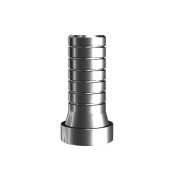 Абатмент временный для CAD/CAM с уступом, конус 43°, укороченный, для MUA производства УЛЬТРАСТОМ, с винтом