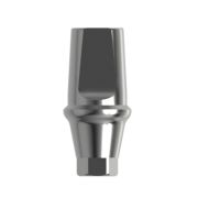 Абатмент титановый прямой, совместим с Osstem Regular 4.5 (2.0 мм), с винтом