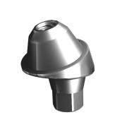 Абатмент-мультиюнит угловой 17° с внутренней резьбой, совместим с Osstem Mini (2.5 мм), с винтом