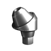 Абатмент-мультиюнит угловой 30° с внутренней резьбой, совместим с Osstem Mini (3.5 мм), с винтом