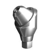 Абатмент-мультиюнит угловой 45° с внутренней резьбой, совместим с Osstem Mini (5.5 мм), с винтом