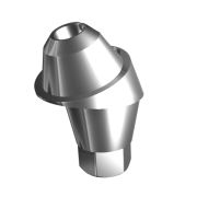 Абатмент-мультиюнит угловой 17° с внутренней резьбой, совместим с Astra Tech ⌀ 4.5/5.0 (2.5 мм), с винтом