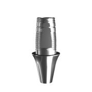 Абатмент-основание (мостовидный), аналог GEO, совместим с Osstem Mini (2.0 мм), с винтом