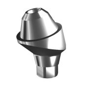 Абатмент-мультиюнит угловой 17° с внутренней резьбой, совместим с Nobel Conical Connection NP (3.5 мм), с винтом