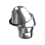 Абатмент-мультиюнит угловой 17° с внутренней резьбой, совместим с Nobel Conical Connection RP (2.5 мм), с винтом