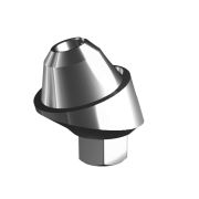 Абатмент-мультиюнит угловой 17° с внутренней резьбой, совместим с шестигранным соединением SP (2.5 мм), с винтом