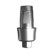 Абатмент-основание (одиночный), аналог GEO, совместим с шестигранным соединением WP (3.0 мм), с винтом