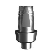 Абатмент-основание (мостовидный), аналог GEO, совместим с шестигранным соединением WP (2.0 мм), с винтом