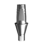 Абатмент-основание (одиночный), аналог GEO, совместим с Straumann Bone Level NC (3.0 мм), с винтом