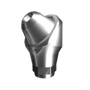 Абатмент-мультиюнит угловой 45° с внутренней резьбой, совместим с Dentium / Impro (4.5 мм), с винтом