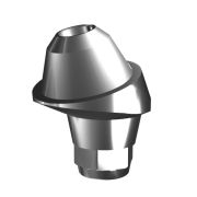 Абатмент-мультиюнит угловой 17° с внутренней резьбой, совместим с MegaGen AnyOne (2.5 мм), с винтом