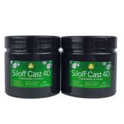 Слепочный А-силикон Siloff А 40Н 0,5кг+0,5кг, зеленый